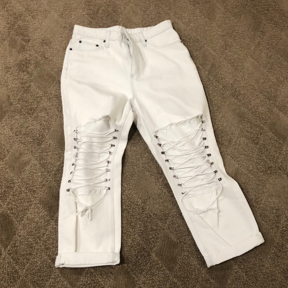 CARMAR girlfriend cropped jeans